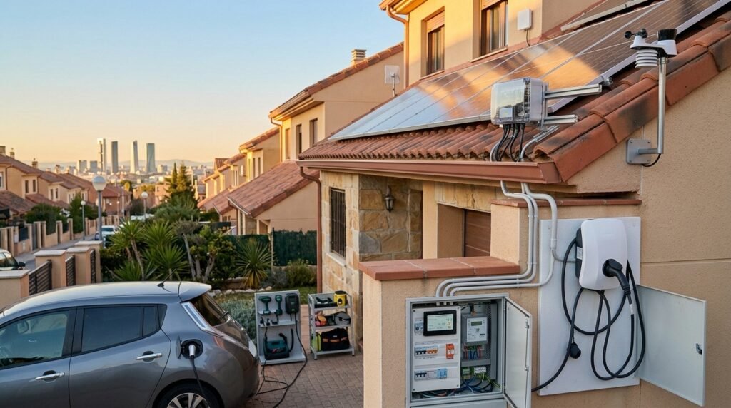 Claves para Ahorrar en la Factura de la Luz en Madrid Guía de Eficiencia Energética y Autoconsumo